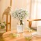 30PCS Fake Babys Breath Flowers Artificial White Flowers Gypsophila DIY Floral Bouquets Arrangement Wedding Home Decor
